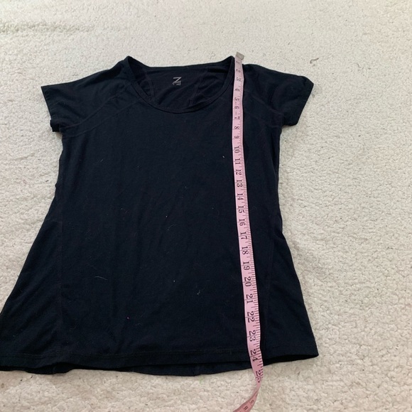 Z by Zella scoop neck favorite black t shirt - Picture 4 of 6